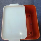 Flair style plastic service for Prisunic vintage 1970