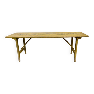 Table de brasserie bois