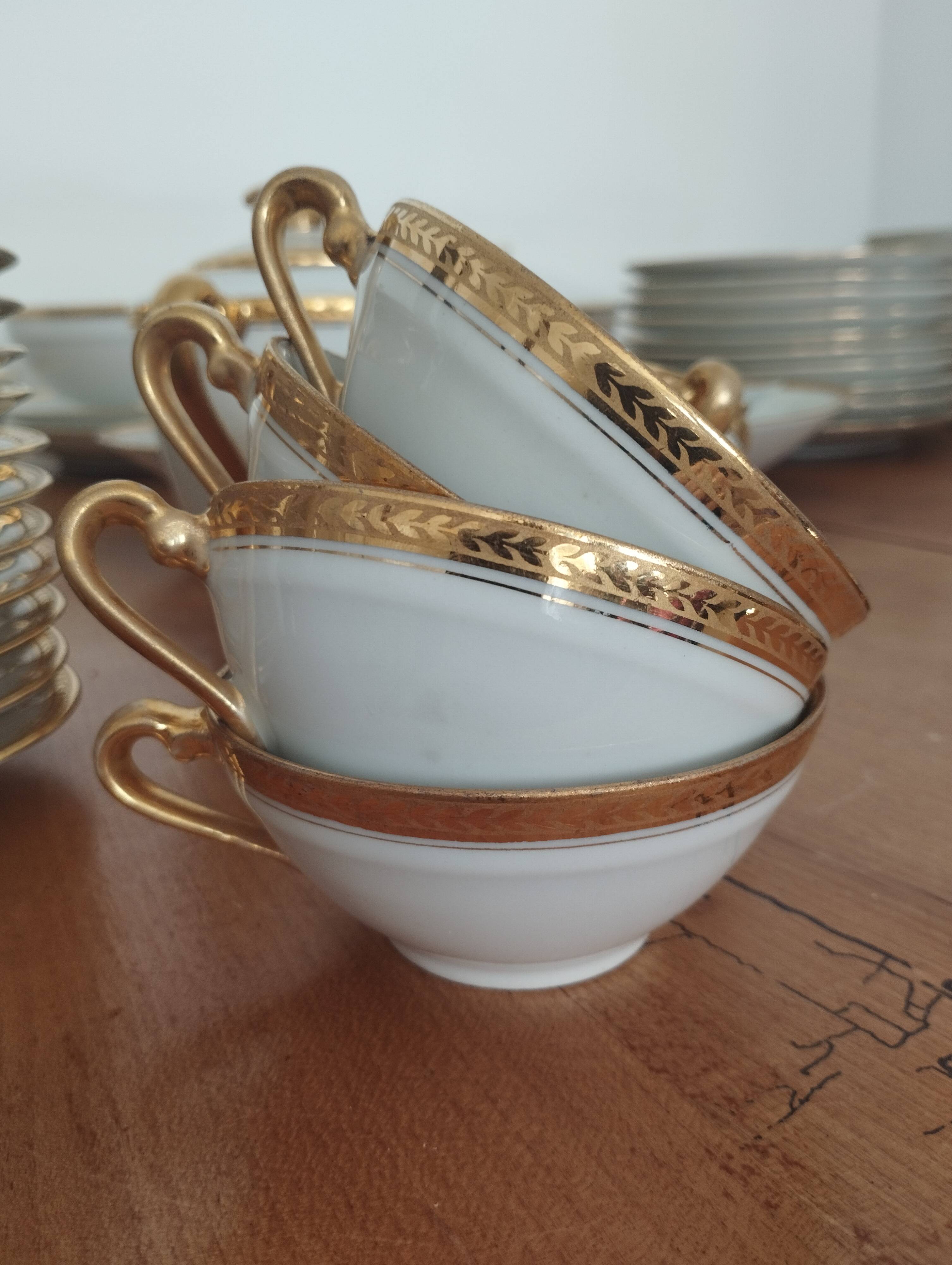 Reception service Limoges – Maison Charles Blancher - 76 pieces