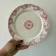 Lot de 10 assiettes plates anciennes en terre de fer dépareillées