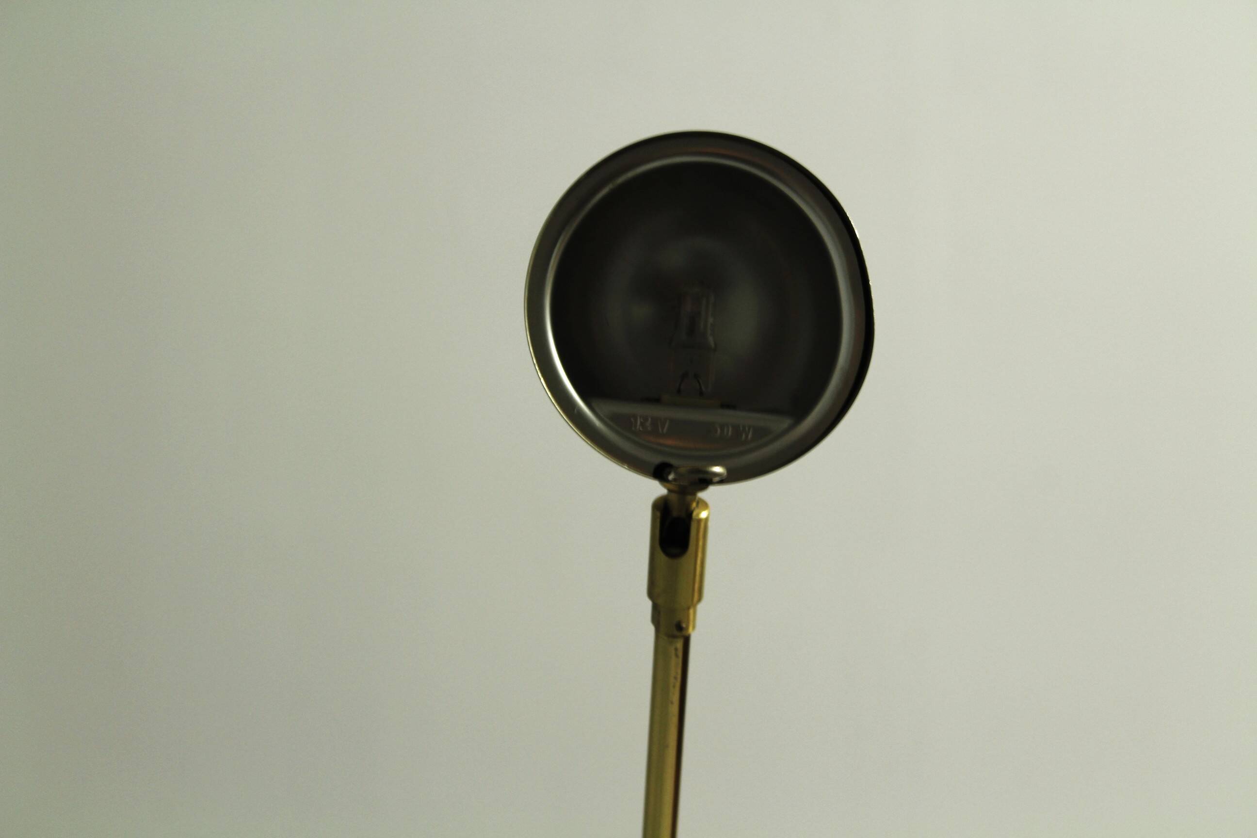 Brass Floor Lamp from Massive, Belgium, 1980s