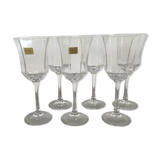 6 Luminarc stemware model "Octime"