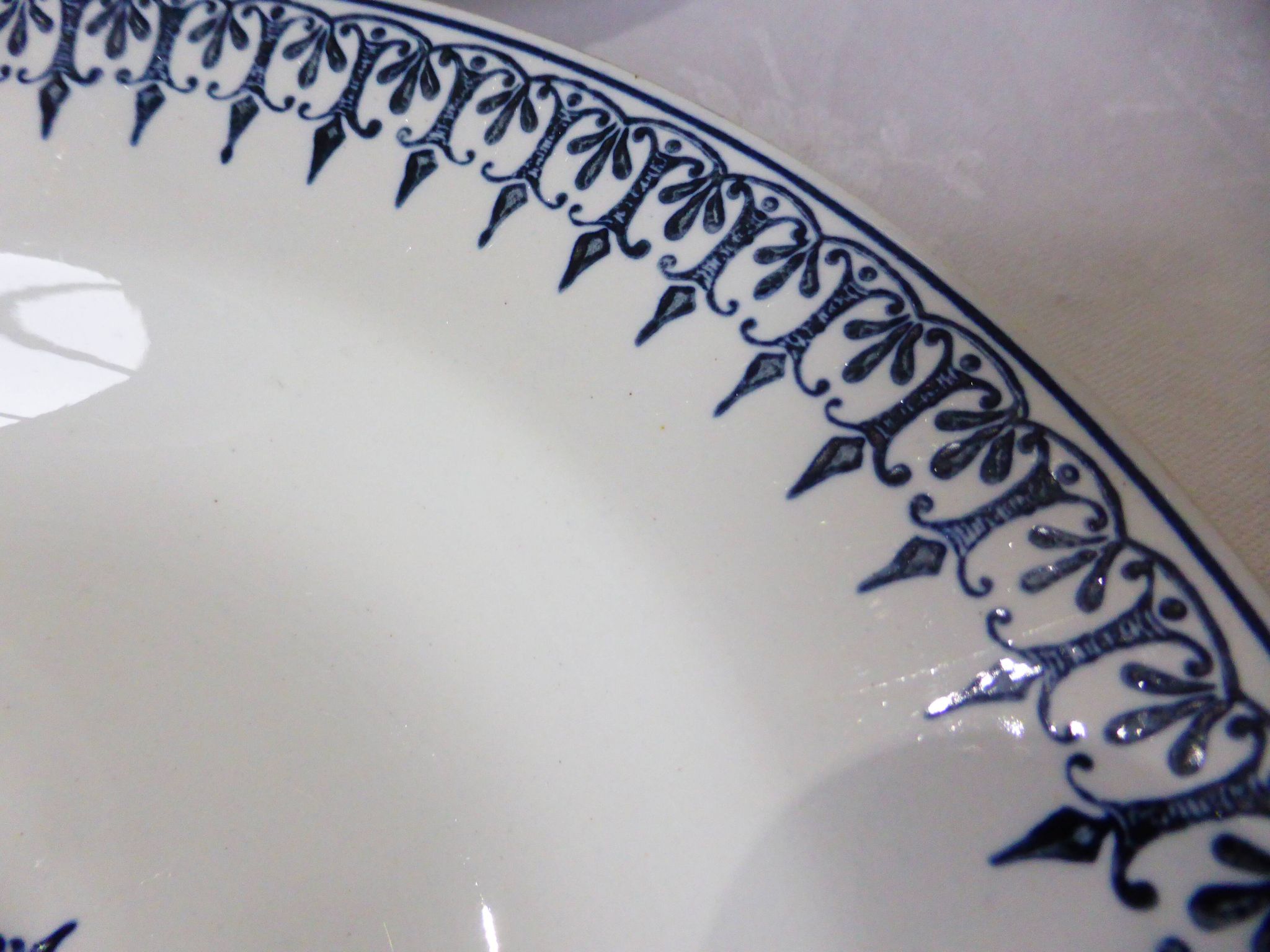 3 vintage deep plates from St Amand model Primax 211255