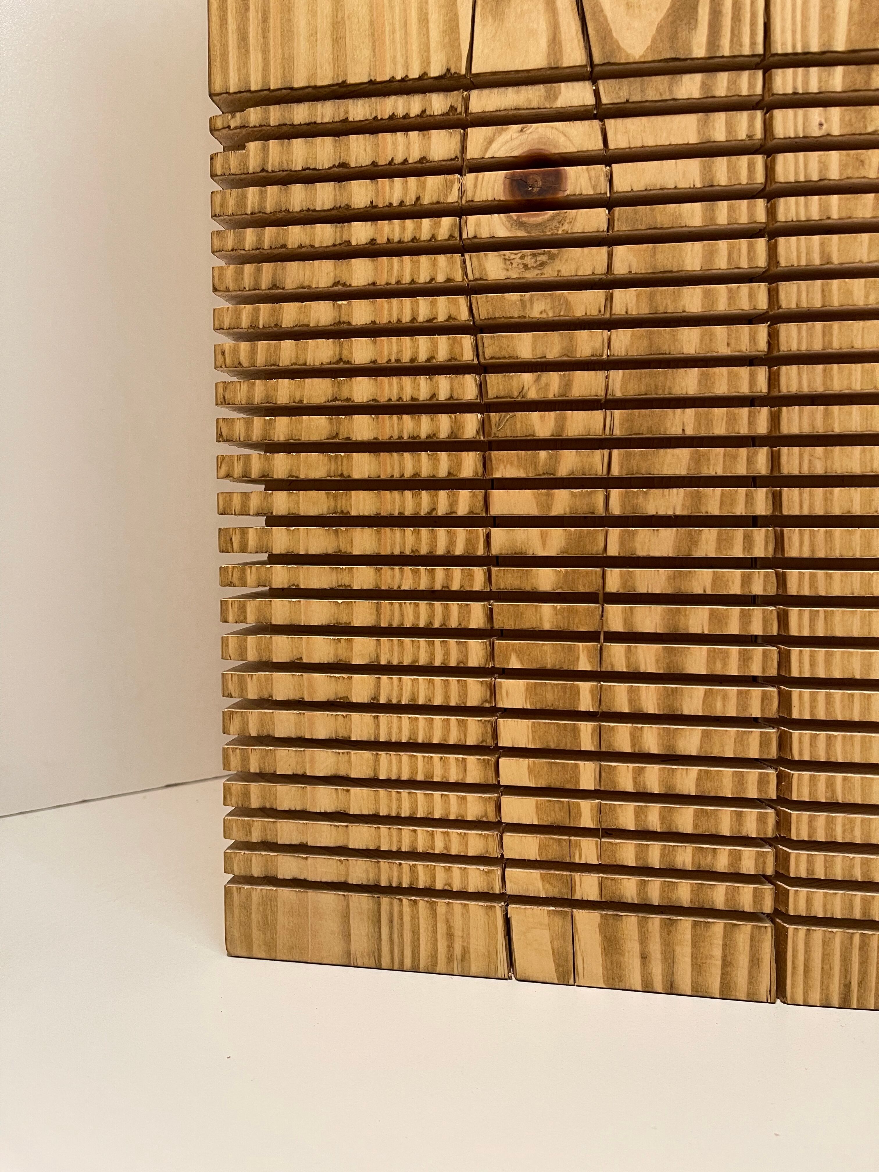 Pair of brotalist stool