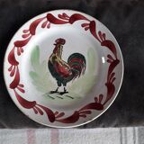 Vintage plate signed Creil Montereau