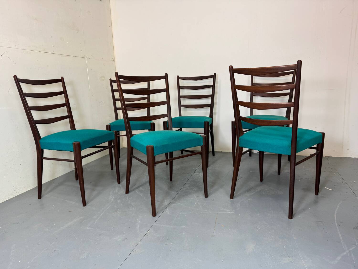 Mid Century Danish style Teak Dining Chairs by Cees Braakman for Pasto