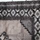 Handmade vintage Persian Gabbeh rug 111cm x 214cm, 1970s