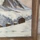 Oil on canvas "Matterhorn"