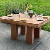 Raw wood table