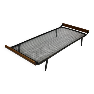 Banquette éclairée vintage Auping Cléopâtre design par Dick Cordemeyer années 60