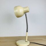 60s beige metal desk lamp