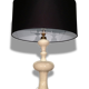 Lampe en faience vers 1970