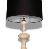 Lampe en faience vers 1970