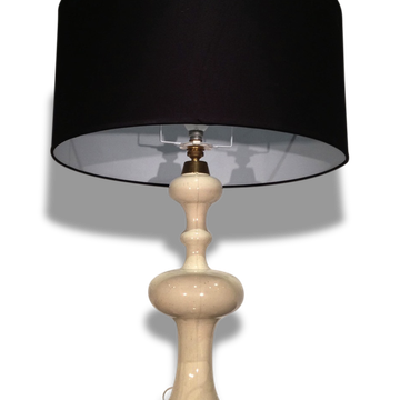 Lamp earthenware around 1970
