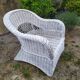 Rattan armchair