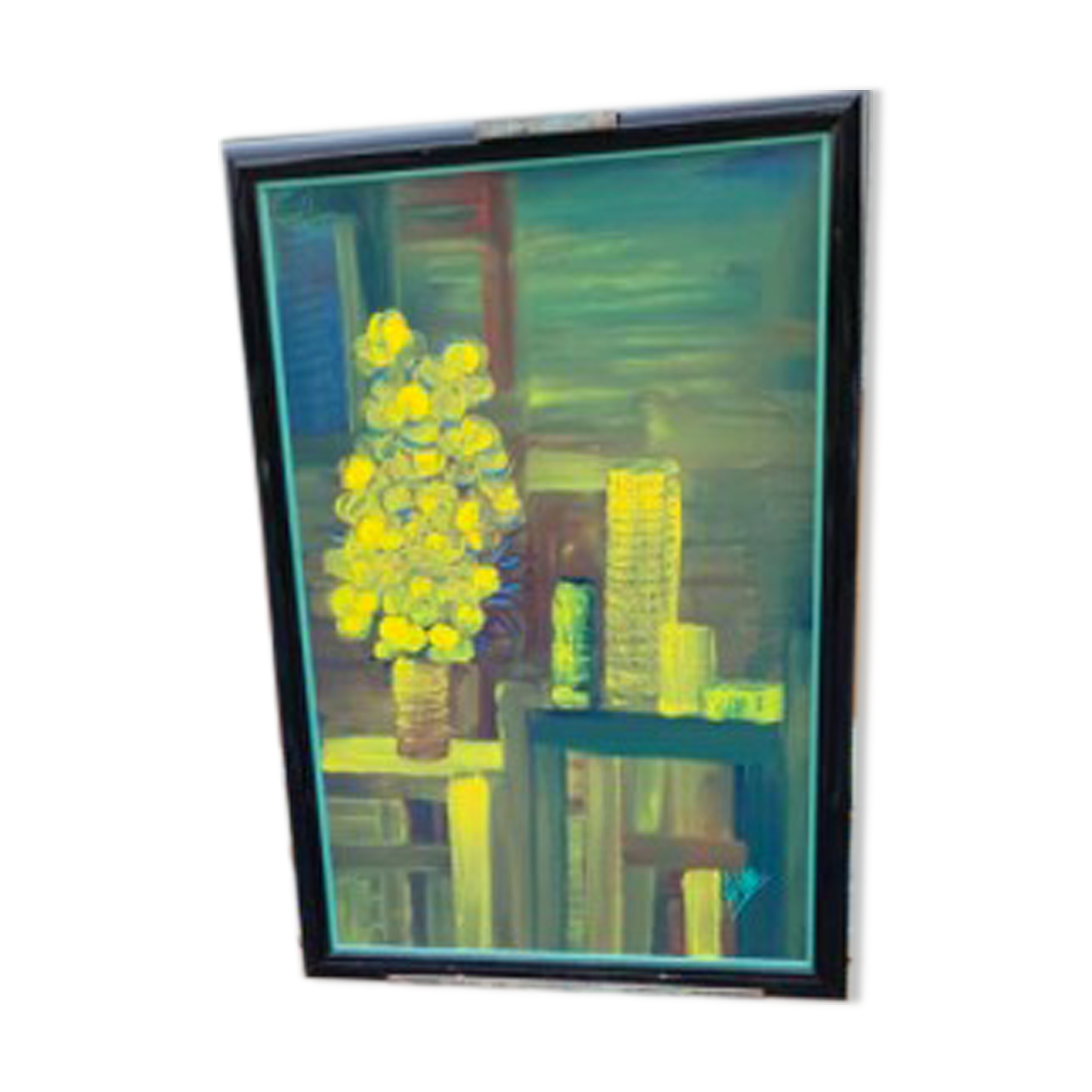 Abstract still life painting