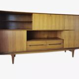 Scandinavian high teak sideboard