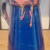 Stoneware pottery pitcher Allonne Oise