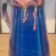 Stoneware pottery pitcher Allonne Oise