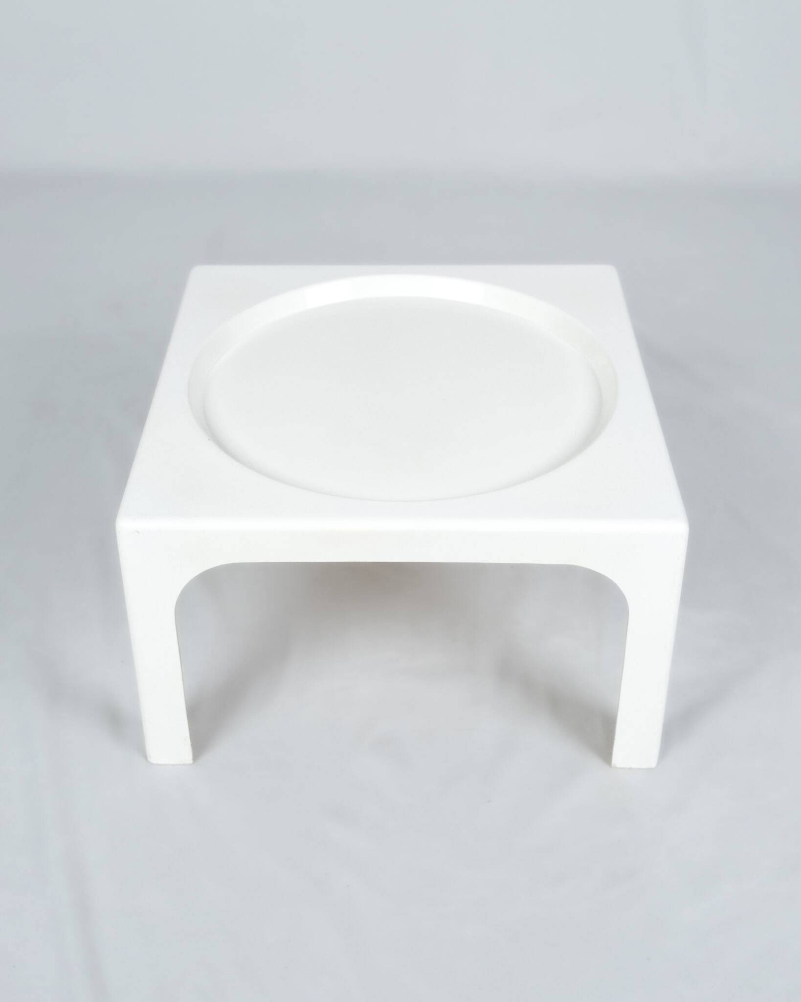 Paire de tables d'appoint Ozoo Marc Berthier pour Prisunic, 1970s