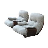 Pair of chairs "Marsala" by Michel Ducaroy for Ligne Roset