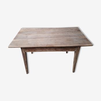 Rustic farmhouse table 140 cm