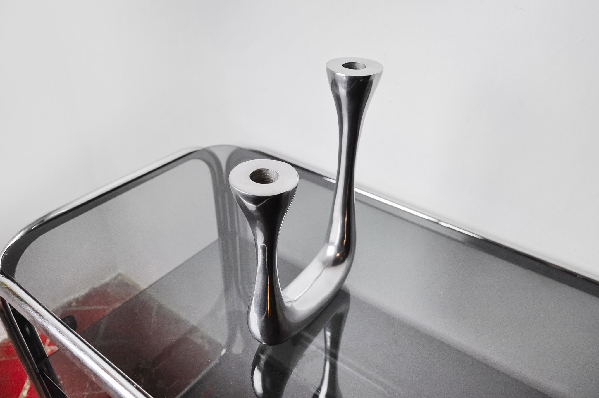 Brutalist candle holder part arte3, Spain, 1970