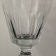 Suite of 5 old Baccarat walking glasses in crystal and glass