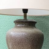 Vintage lamp, speckled ceramic base