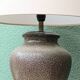 Vintage lamp, speckled ceramic base