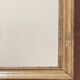Small antique mirror - gilded wood