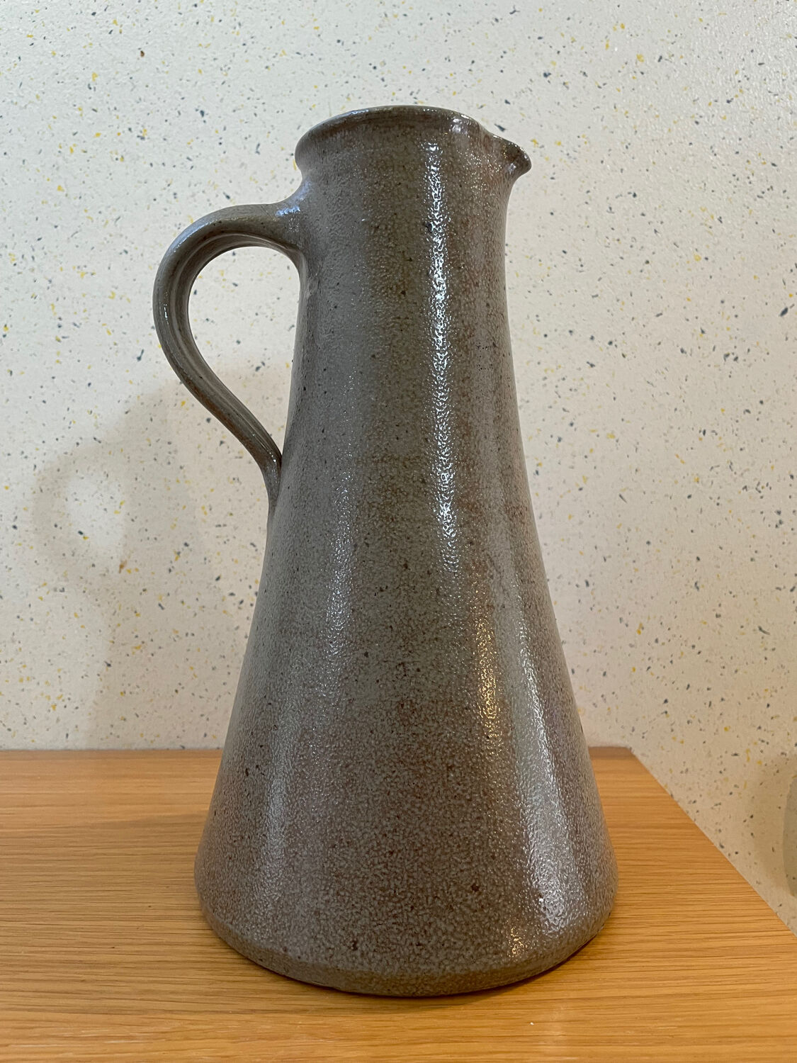Jug, stoneware carafe, 1950s-60s
