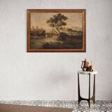 Refined painting from the mid-20th century, landscape