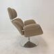 Fauteuil tulipe et pouf par Pierre Paulin pour Artifort, années 1980
