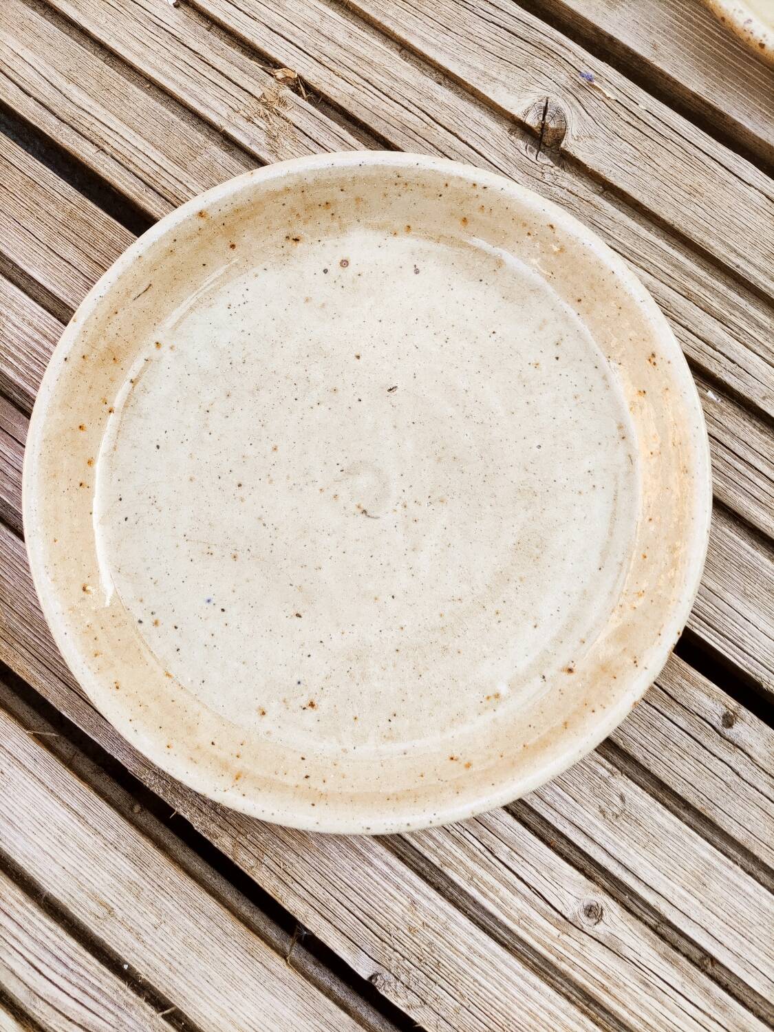 Migeon La Borne stoneware plate