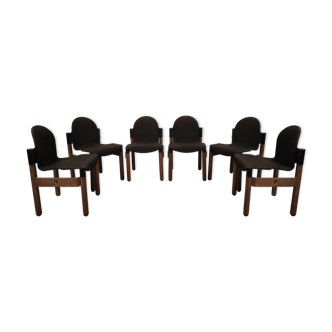 lot 6 Flex chairs by Gerd Lange for Thonet 1977