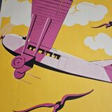 FARMAN AIRLINES poster - Albert Solon