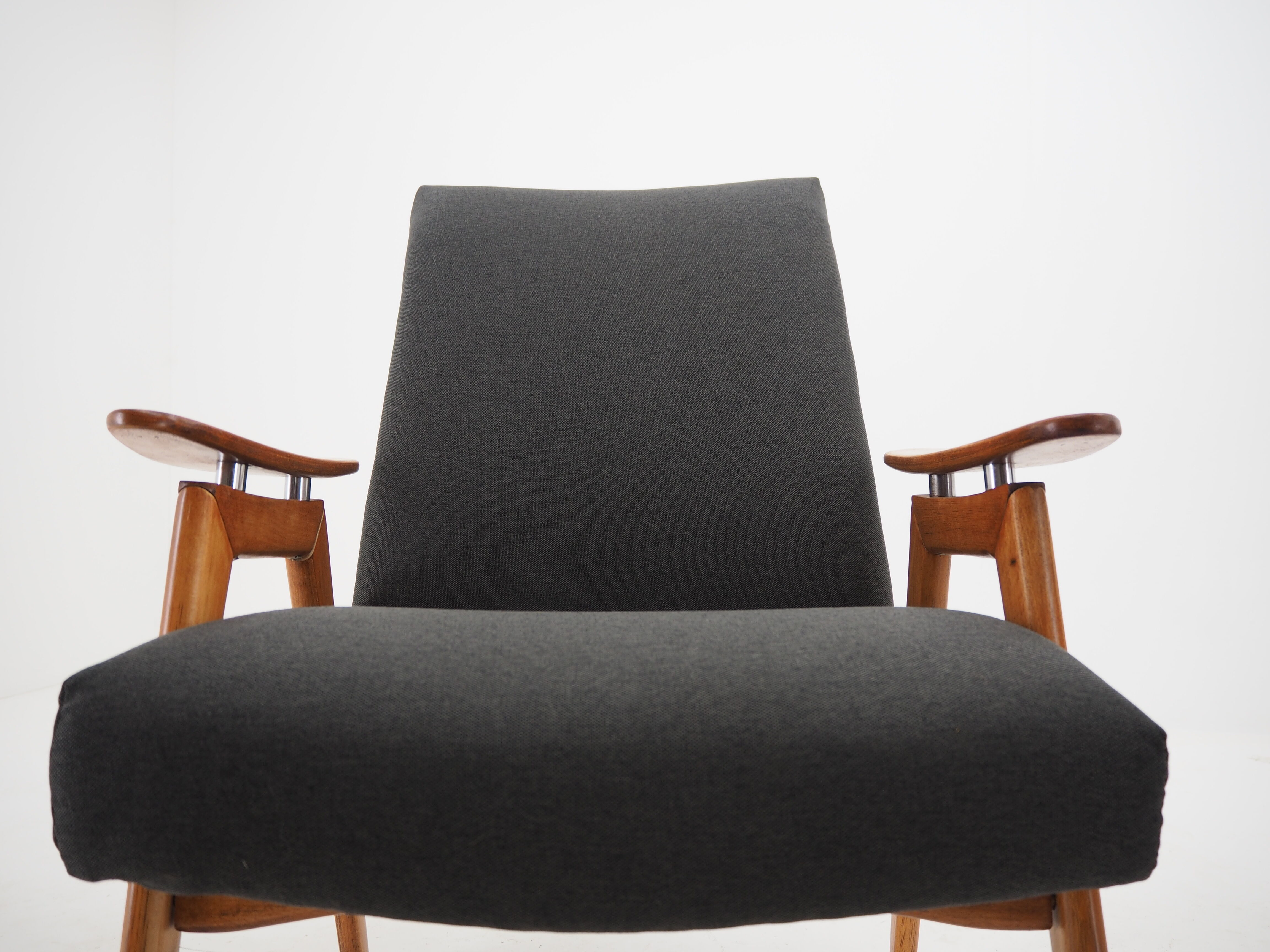 Pair of midcentury armchairs Czechoslovakia 1960s