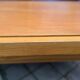 Table basse vintage en orme massif 1970