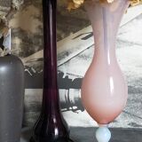 Vintage fair opaline walking vase