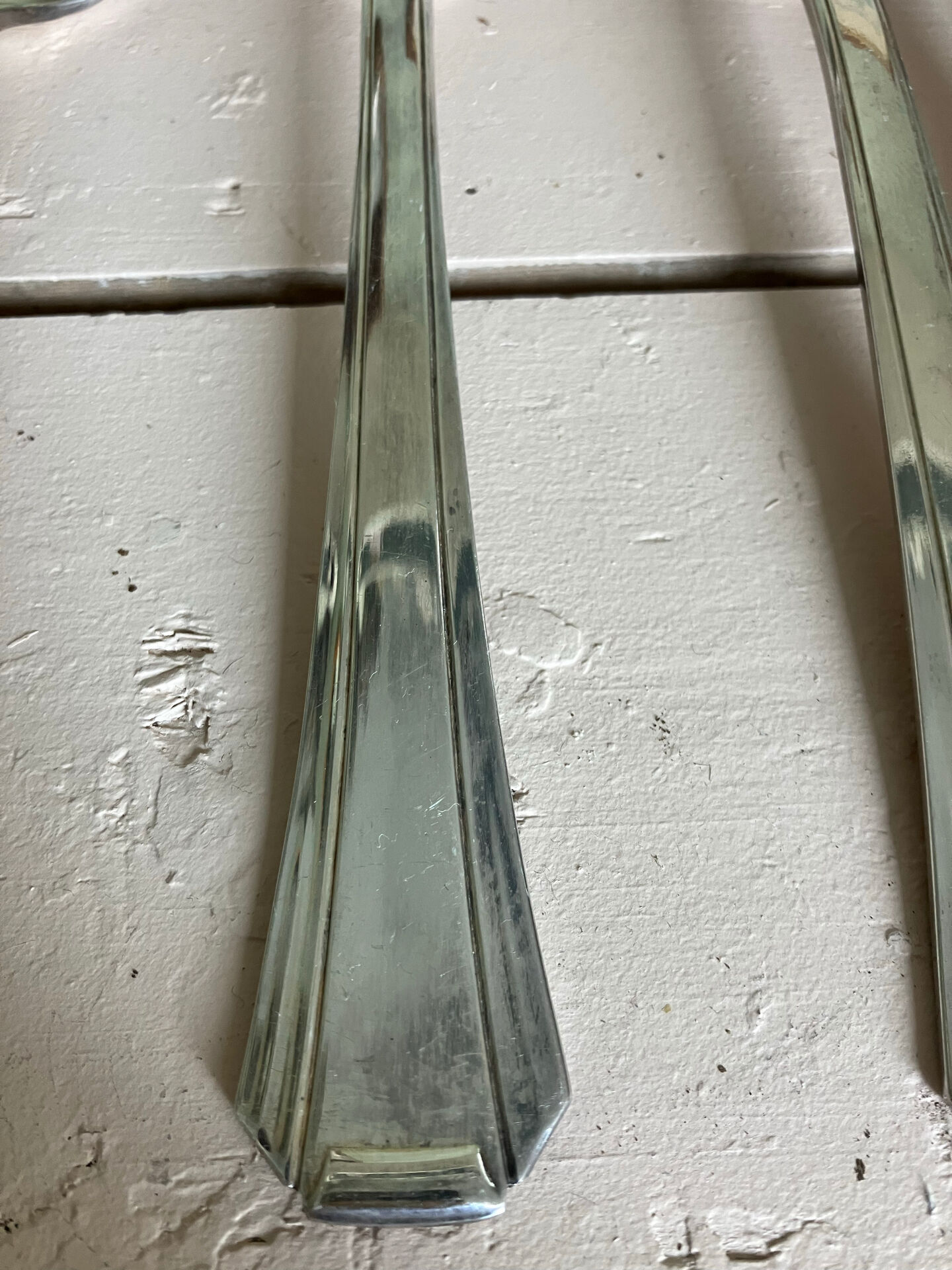Set of 12 vintage soup spoons Arr deco Argental