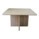 Italian travertine coffee table, 1970