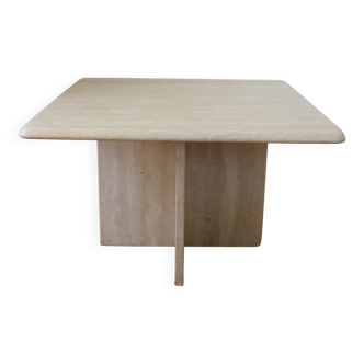 Italian travertine coffee table, 1970