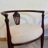Fully restored Art Deco armchairs from 1930
