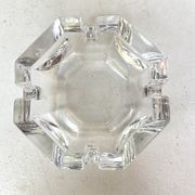 Cendrier vintage en verre ou crystal