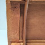 Bedside wood feet tapered 60s