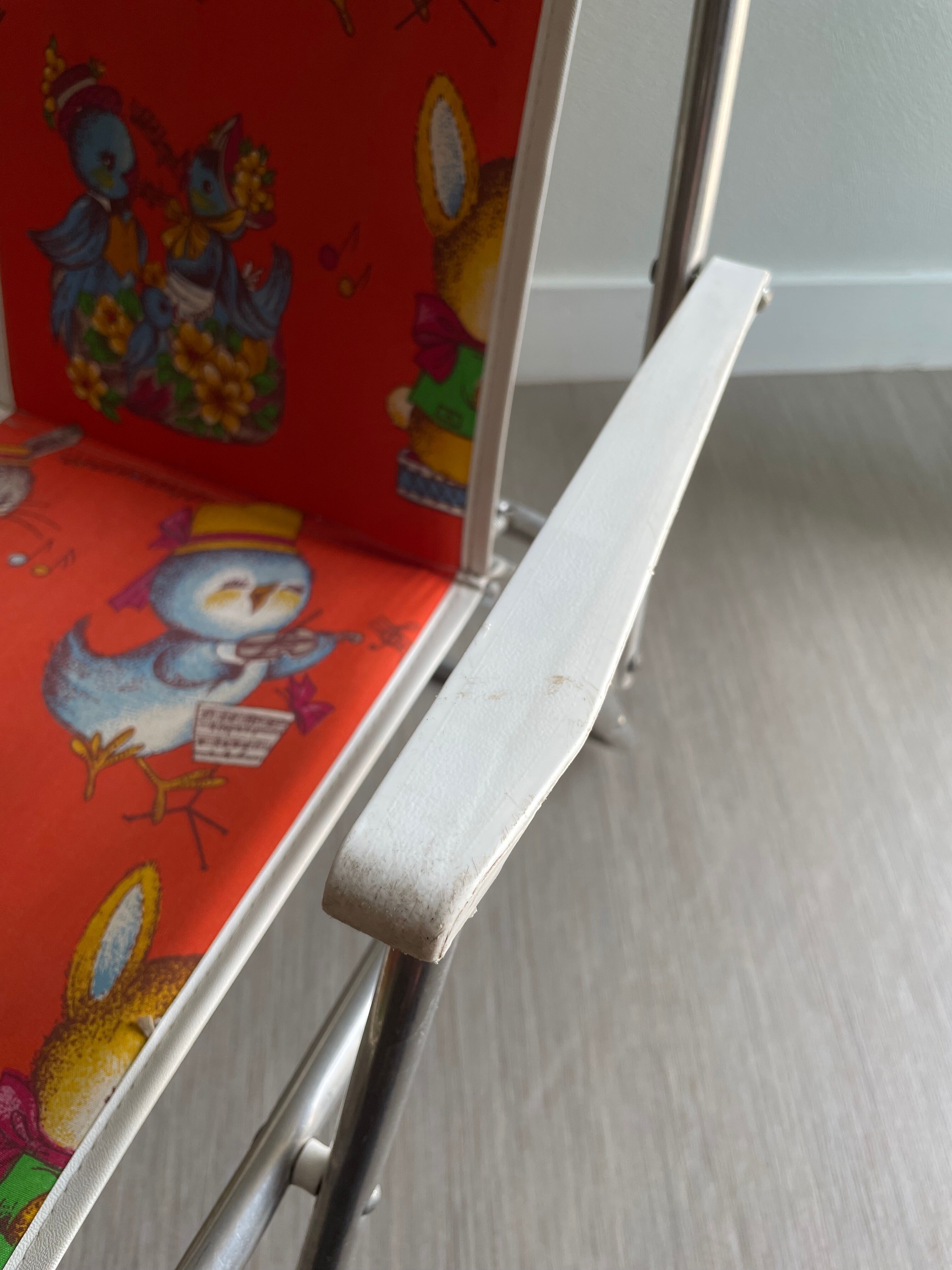 Vintage children's camping chair