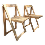 Vintage folding chairs