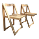Chaises pliantes vintage