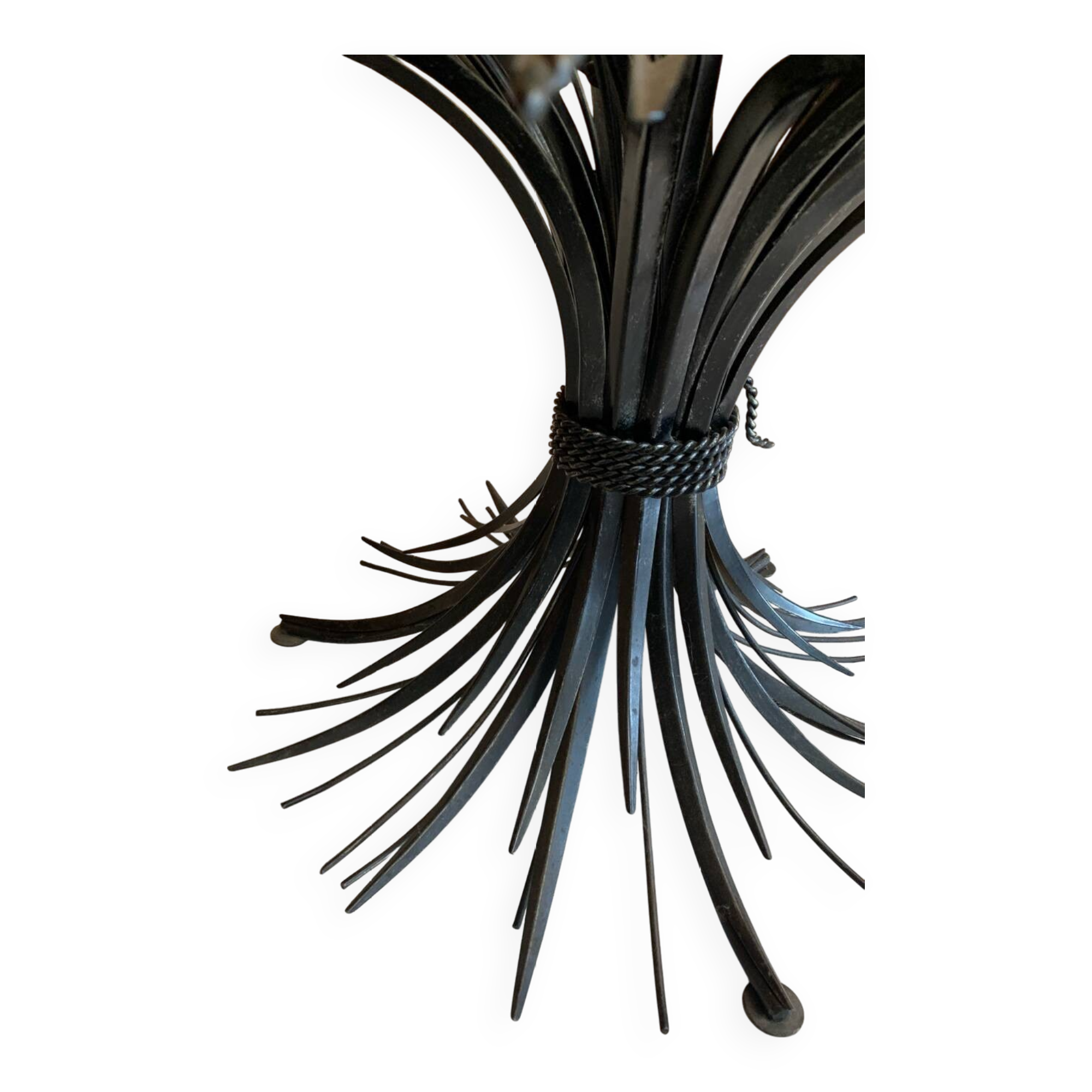 Robert Goosens CocoChanel Cornflower Coffee Table Circa 1970